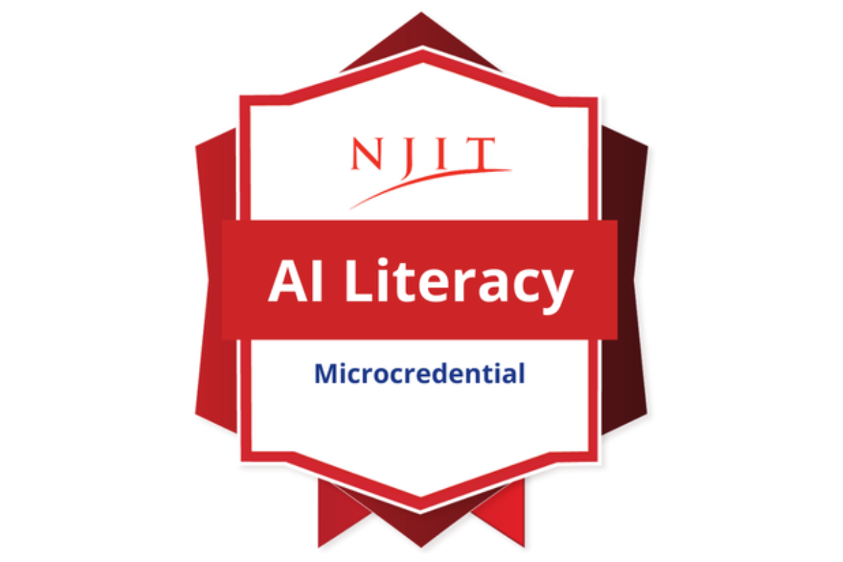 NJIT AI Literacy Microcredential Badge