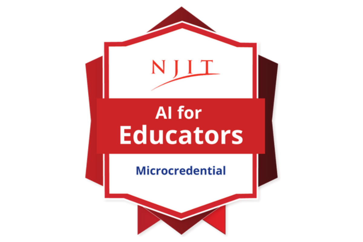 NJIT AI for Educators Microcredential Badge
